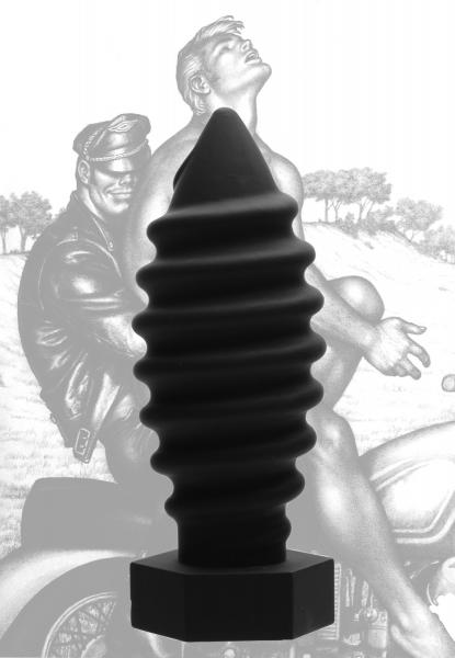 Tom Of Finland Screw U Anal Plug Black | SexToy.com