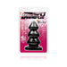 Triple Bum Plug Black X Large - SexToy.com