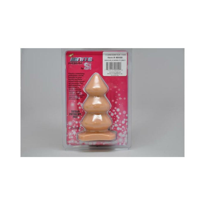 Triple Bum Plug X Large - Beige - SexToy.com