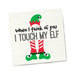 Twisted Wares When I Think Of You I Touch My Elf Napkins 20-pack - SexToy.com