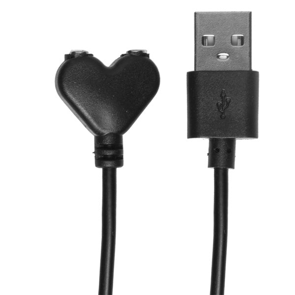 USB Magnetic Charger Cord (Kink By Doc Johnson Power Play) Black - SexToy.com