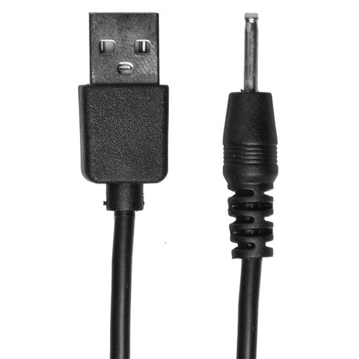 USB Pin Charger Cord (Vibrating Kink Pumped) Black - SexToy.com