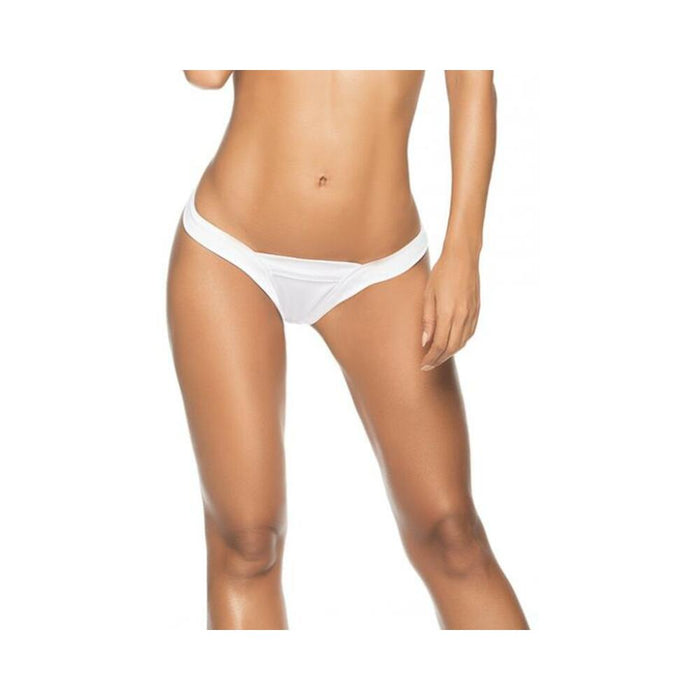 V Strap Thong White M/l - SexToy.com