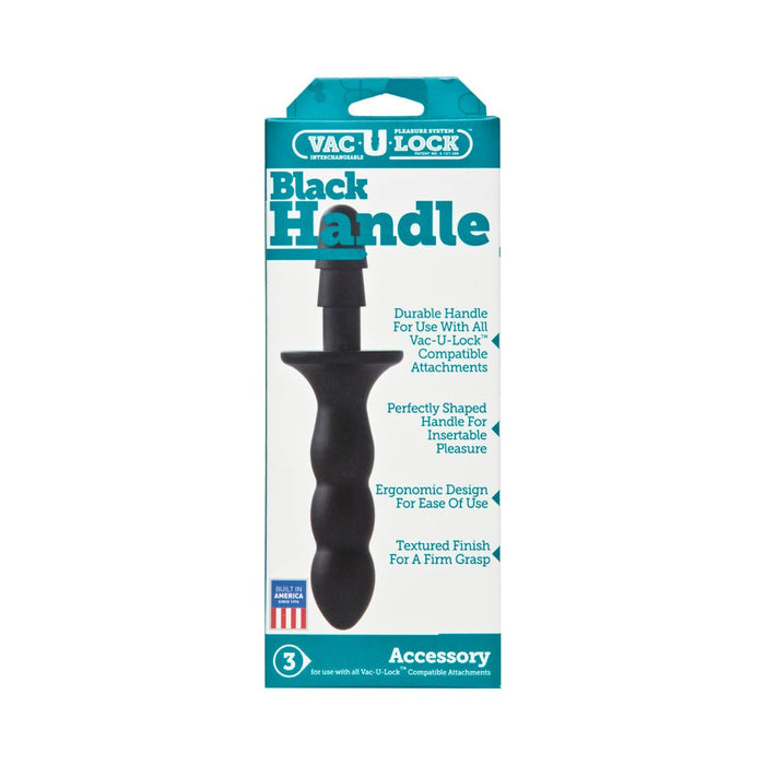 Vac-U-Lock Black Handle - SexToy.com