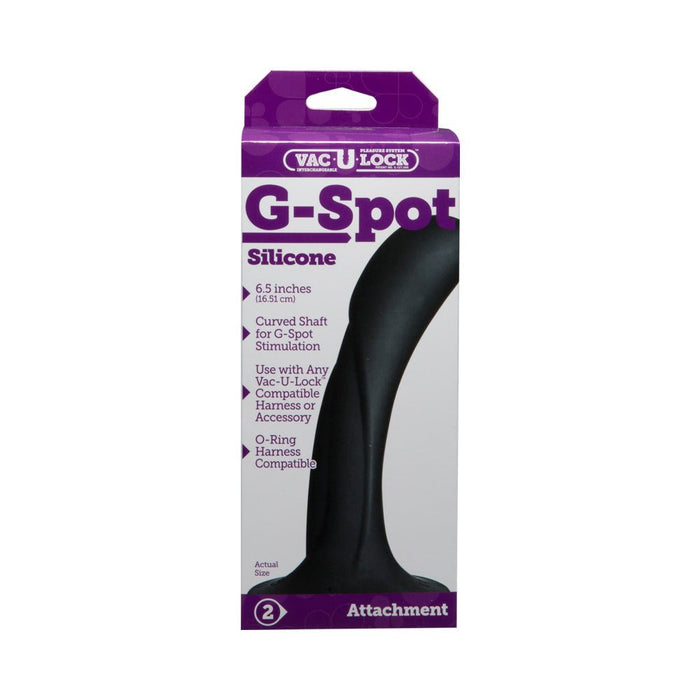 Vac-U-Lock G-Spot Silicone Dong - SexToy.com