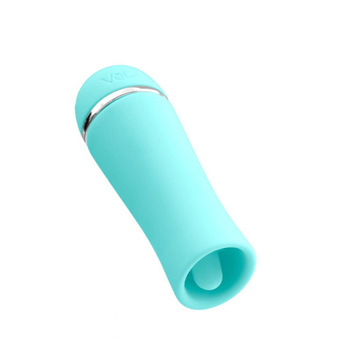 Vedo Liki Rechargeable Flicker Vibe Tease Me Turquoise | SexToy.com