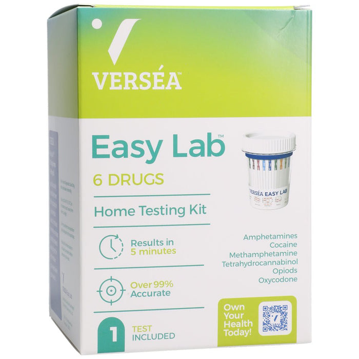 Versea Easy Lab 6-Panel Drugs Of Abuse Cup Test - 1 Test Pack - SexToy.com