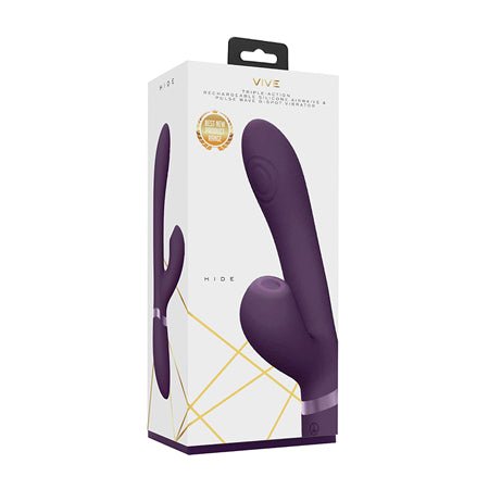 Vive Hide Airwave Pulse Vibe Purple - SexToy.com