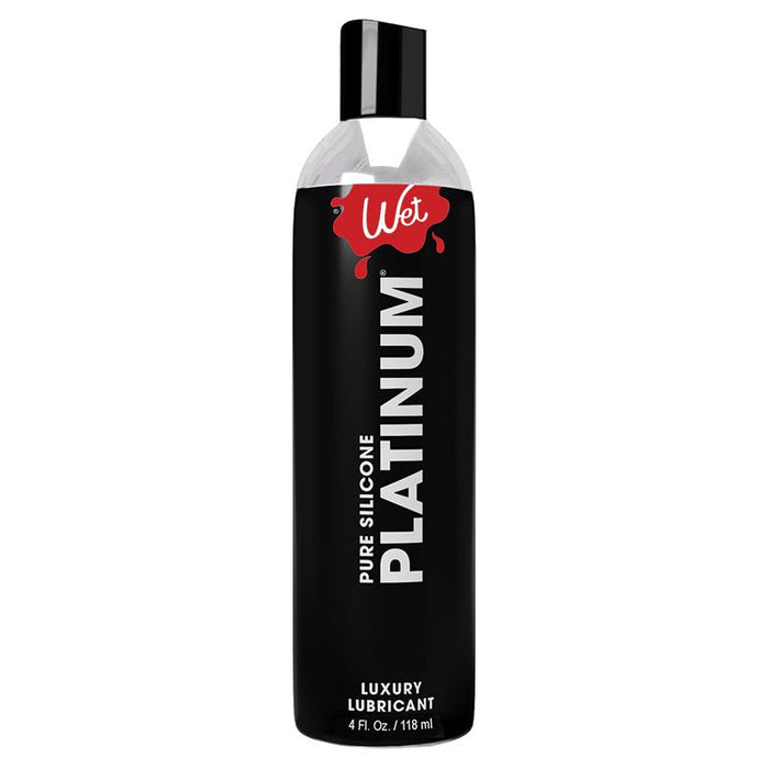 WET PLATINUM SILICONE 4 OZ - SexToy.com