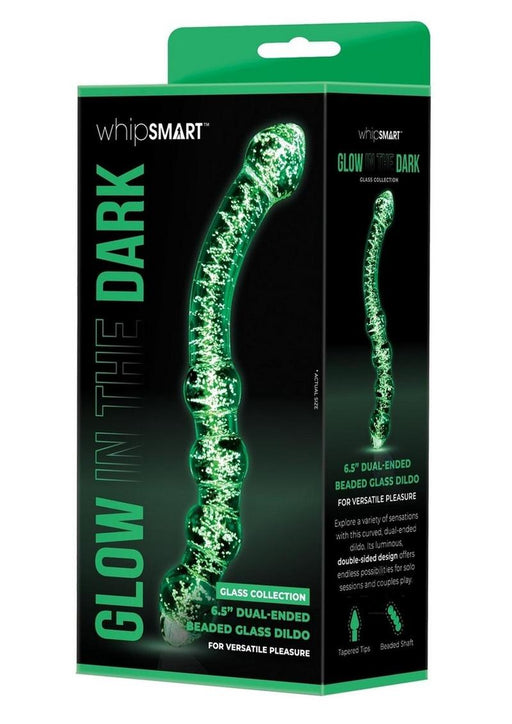 Whipsmart Dual End Bead Glass Dildo 6.5 - SexToy.com