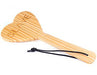 WOOD PADDLE HEART SHAPE- SLAVE - SexToy.com