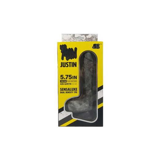 Yo Man Justin 5.75 Chocolate - SexToy.com