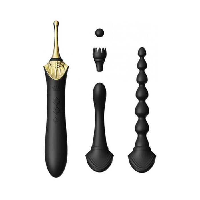 Zalo Bess 2.0 Clitoral Vibrator - Obsidian Black - SexToy.com