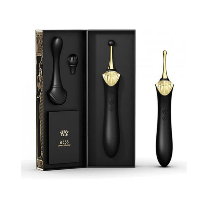 Zalo Bess Clitoral Vibrator - Obsidian Black - SexToy.com