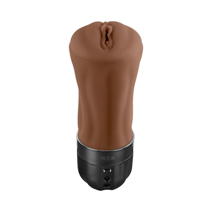 Zero Tolerance Tight Lipped Rechargeable Stroker With Suction Dark - SexToy.com