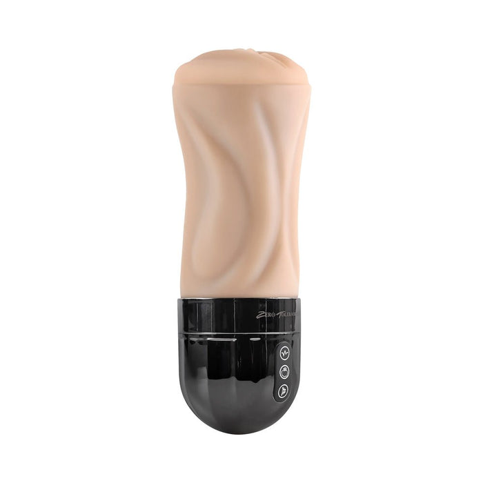 Zero Tolerance Tight Lipped Rechargeable Stroker With Suction Light - SexToy.com