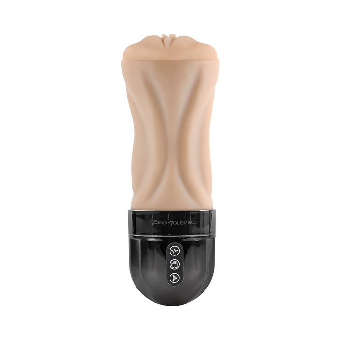 Zero Tolerance Tight Lipped Rechargeable Stroker With Suction Light - SexToy.com