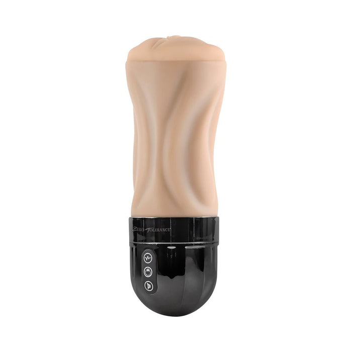 Zero Tolerance Tight Lipped Rechargeable Stroker With Suction Light - SexToy.com