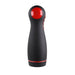 Zero Tolerance Tight Squeeze Rechargeable Vibrating Squeezing Talking Stroker Tpe Black/red - SexToy.com