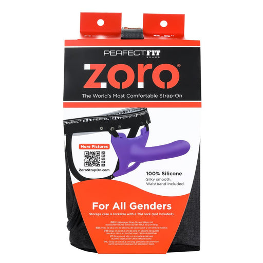 Zoro 6.5 With Case Purple - SexToy.com